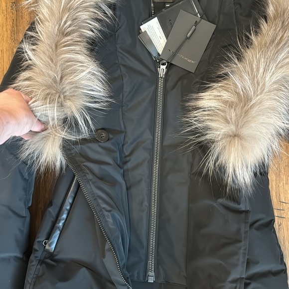 NEW BLACK ADALI MACKAGE COAT XXS - Picture 5 of 9